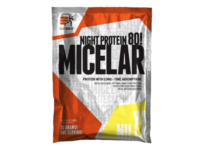 Extrifit Micelar Casein - vzorek 30g (Příchuť Vanilka)