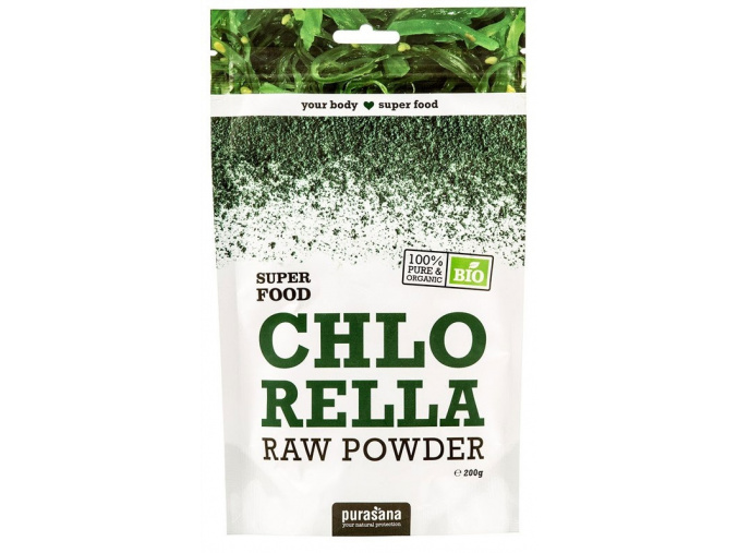 371 purasana chlorella powder bio 200g