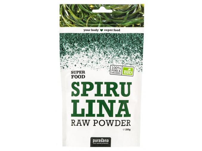 400 purasana spirulina powder bio 200g