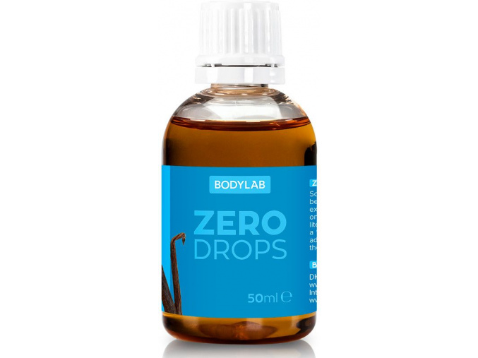 Bodylab Zero Drops 50ml (Příchuť Vanilka)