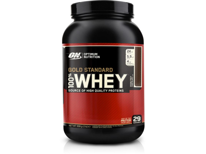 Optimum Nutrition Gold Standard 100% Whey (Příchuť Vanilka, Velikost 908 g)