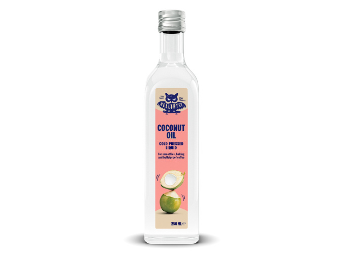 liquid coconut oil coldpressed