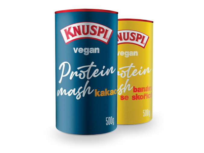 Knuspi Vegan Proteinová kaše 500g
