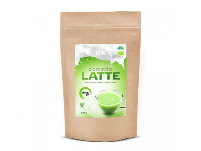 857 matcha latte doypack vizualizace