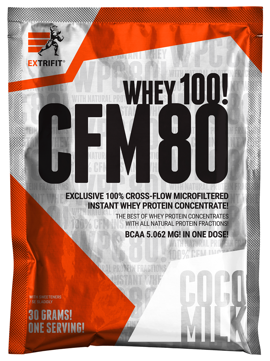 Extrifit CFM Instant Whey 80 - vzorek 30g Příchuť: Kokosové mléko