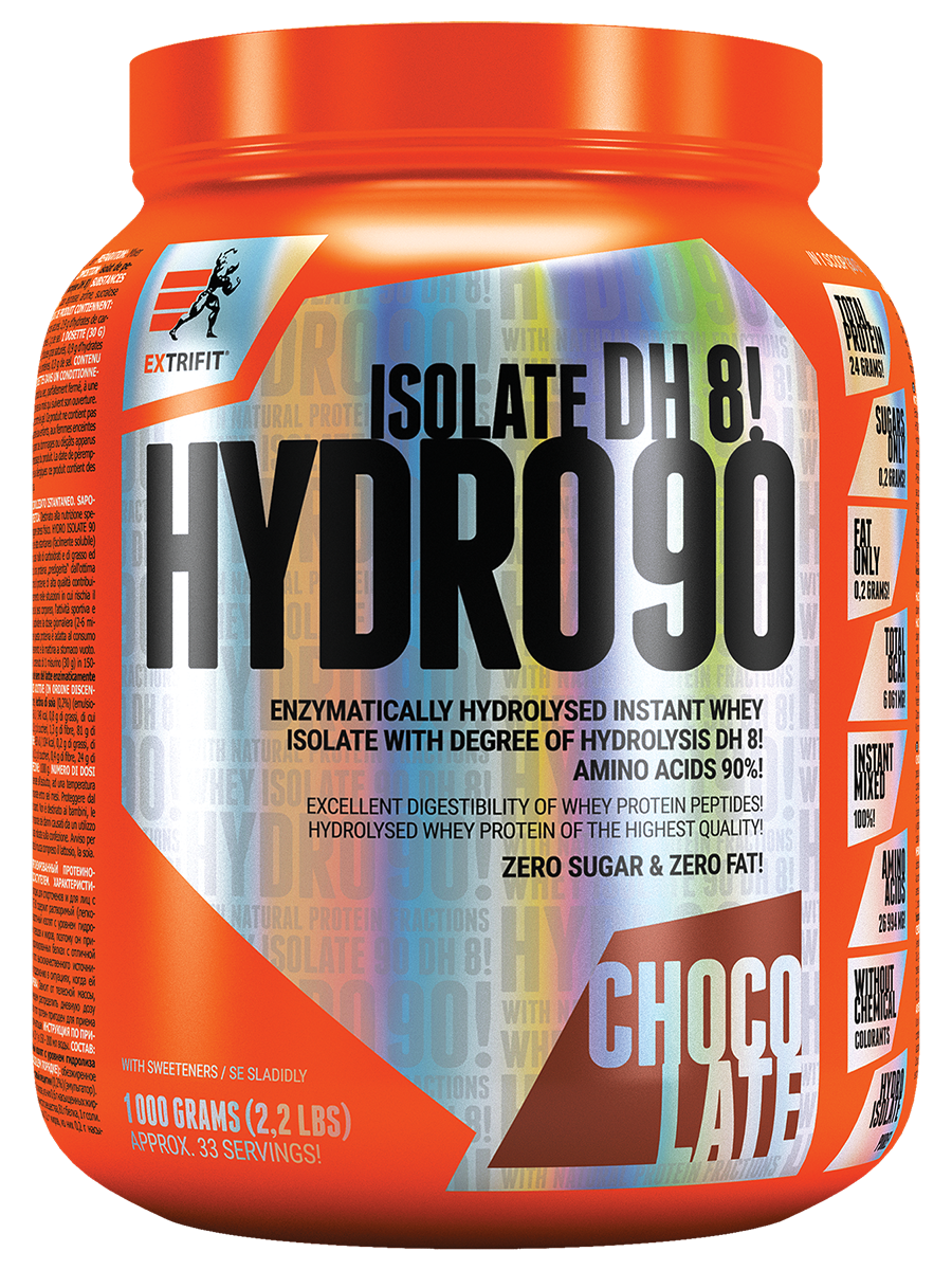 Extrifit Hydro Isolate 90 Příchuť: Vanilka, Velikost: 2000 g