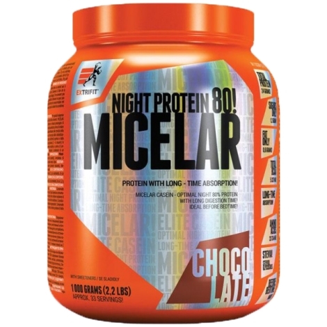 Extrifit Micelar Casein Příchuť: Čokoláda, Velikost: 2000 g