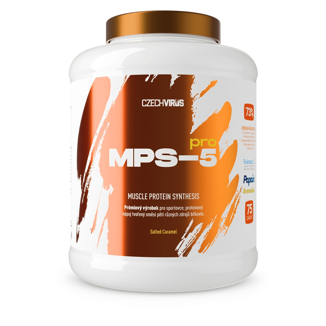 Czech Virus MPS-5 PRO Příchuť: Slaný karamel, Velikost: 2250 g