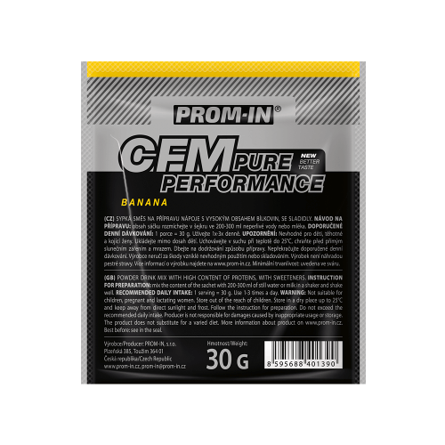 Prom-In CFM Pure Performance - vzorek 30g Příchuť: Banán