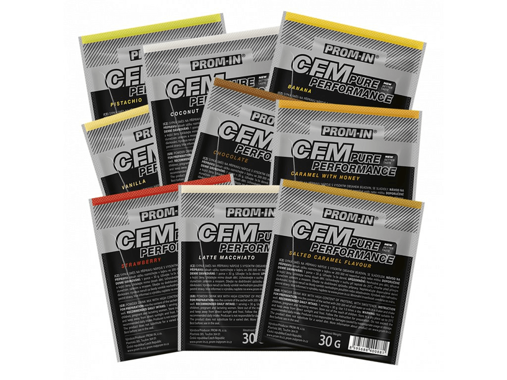 Prom-In CFM Pure Performance - vzorek 30g Příchuť: Jahoda
