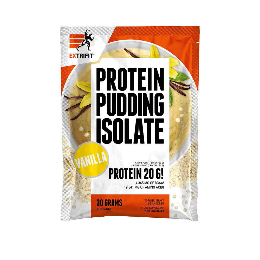 Extrifit Protein Pudding Isolate Příchuť: Vanilka, Velikost: 30 g