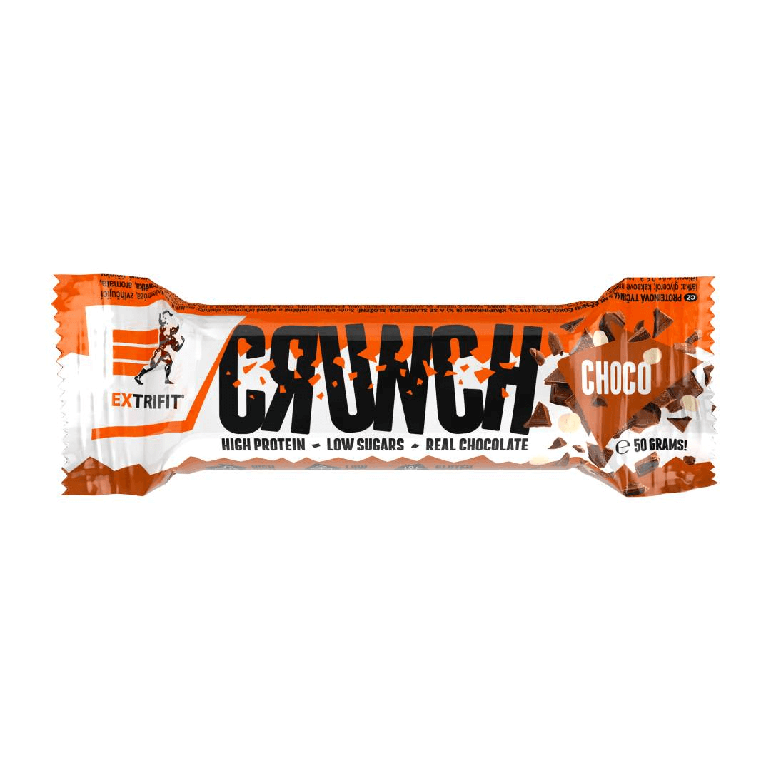 Extrifit Protein Bar Crunch 50 g Příchuť: Čokoláda