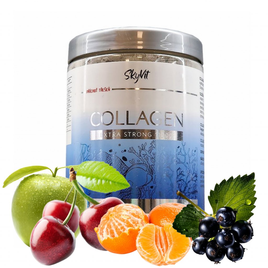 Objevte tajemství mladistvé kůže a síly s kolagenem SkyVit®   Extra strong 11000 mg