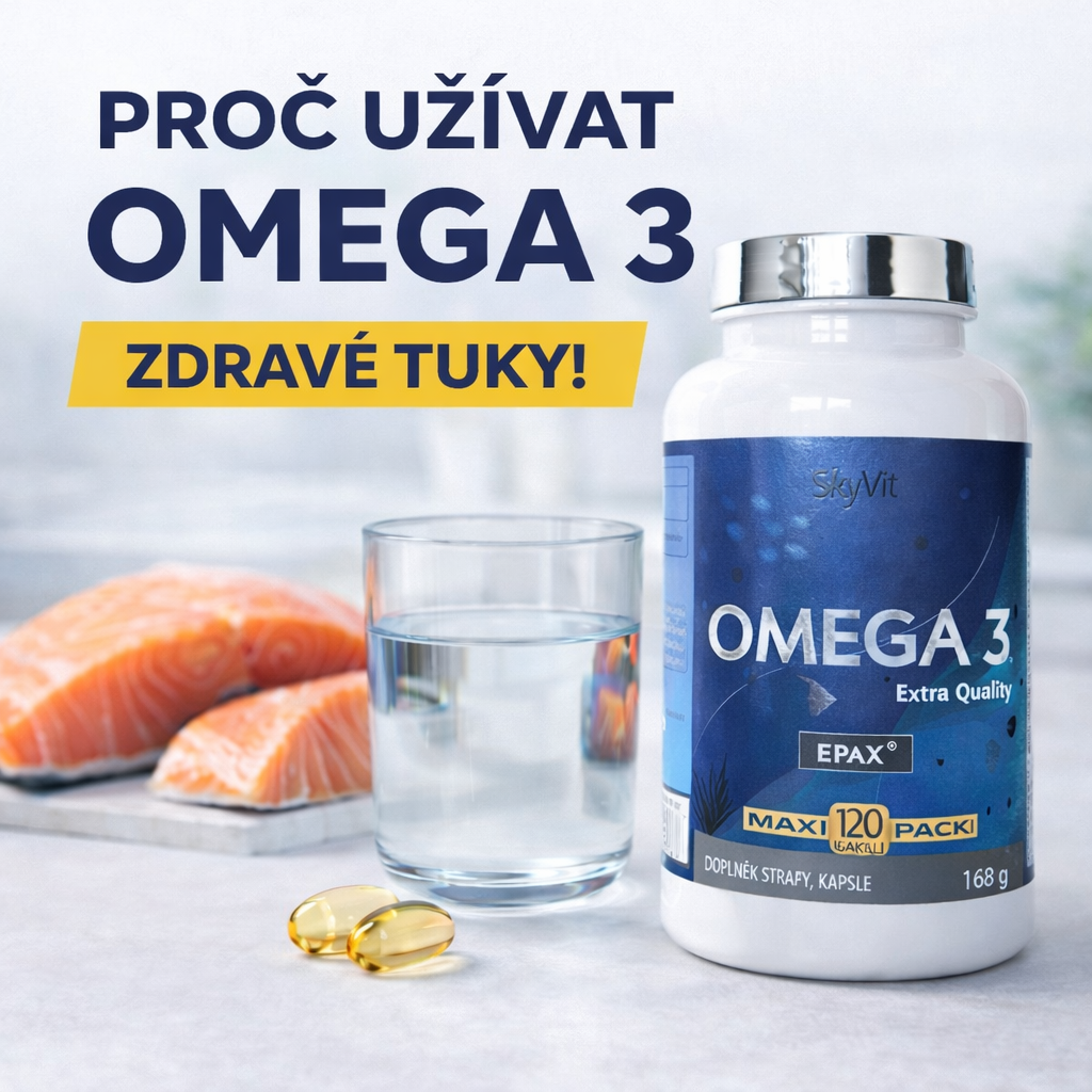 Omega-3: proč je EPA klíčem k rovnováze těla i mysli