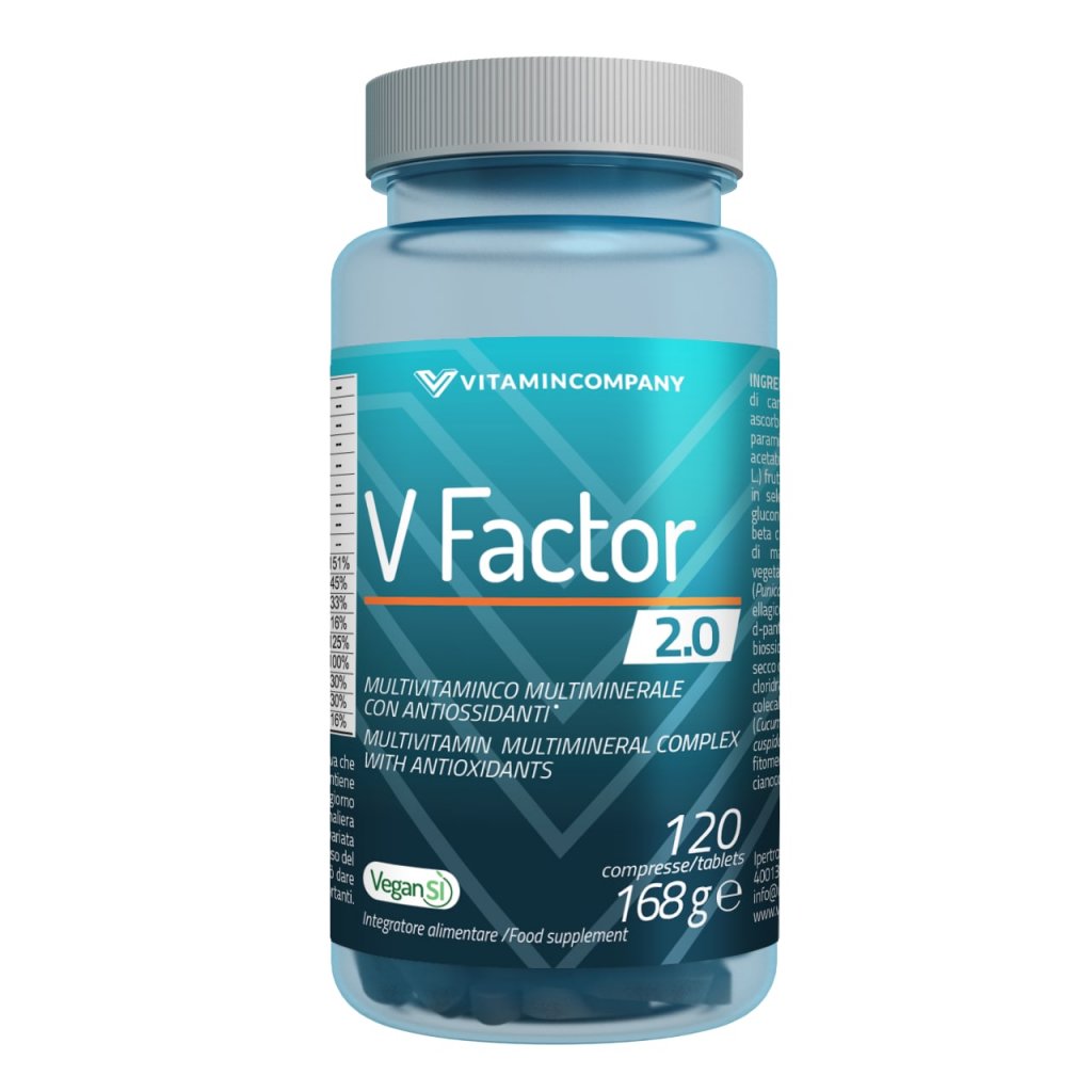 V-Factor 2.0 120 cpr - Multivitamin-multiminerál s antioxidanty
