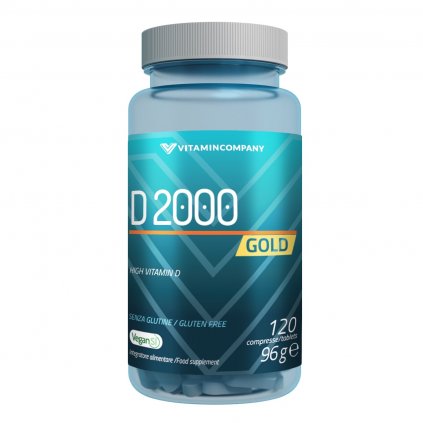 D Gold 2000 UI - Vitamín D  Vitamín D3 2000IU