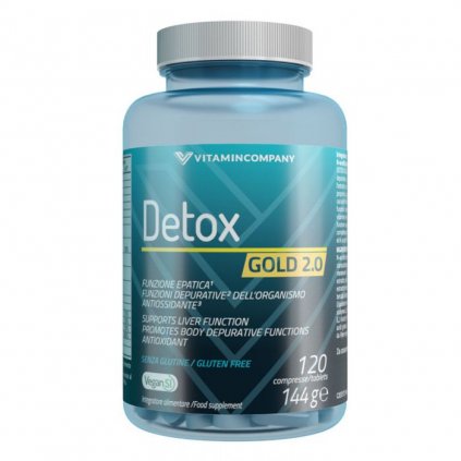 Detox Gold 2.0 - Podpora jater - Antioxidant  Podpora jater - Antioxidant
