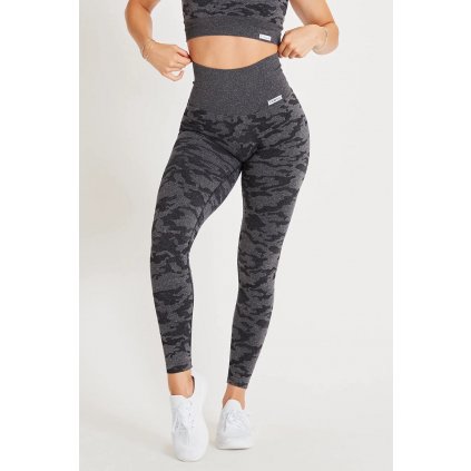 w mimetico nero leggings 05