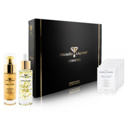 Speciální box č. 10 MASKA ORO 30 ml+ ELIXÍR ORO 30 ml + 6 vzorečků zdarma  Balíček číslo 10