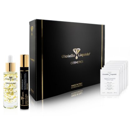 Speciální box č. 14 ELIXÍR ORO 30 ml + ROLL-ON ORO sérum na oční okolí + 6 vzorečků zdarma  Balíček číslo 14