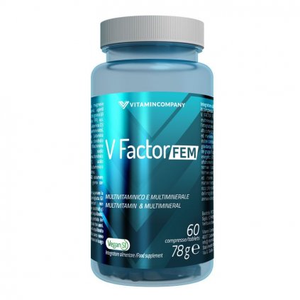 V-Factor Fem - Multivitamin-multiminerál pro ženy s postupným uvolňováním