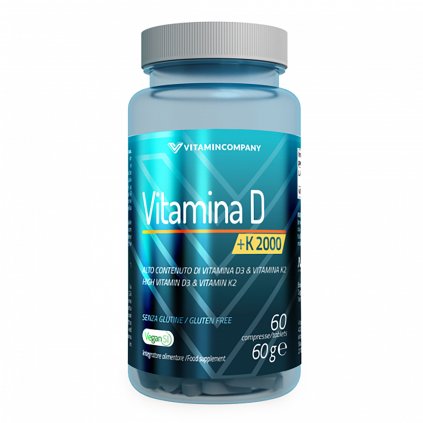 Vitamín D+K2000  Vitamín D+K