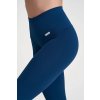 Legíny FGM04 Selenite Innergy® modré petrolejové do zvonu  zampa leggins bianco