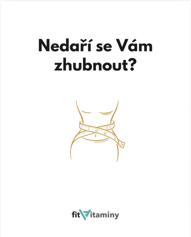 Proč se Vám nedaří zhubnout? 🤔 #fitvitaminy
