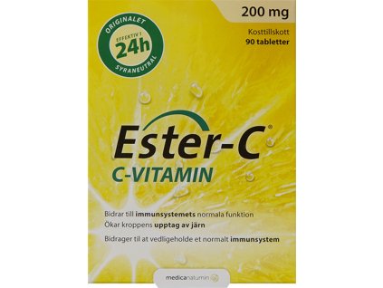 ESTER-C 200 MG 90 TABL