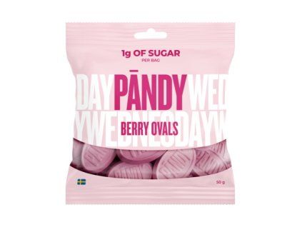PÄNDY BERRY OVALS 50G