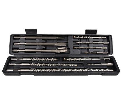 Комплект 12 бр. свредла и длета SDS PLUS G40039