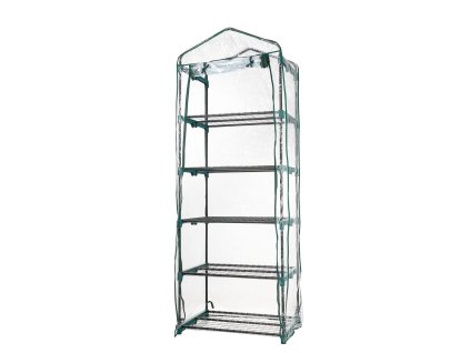 Мини градинска оранжерия - балконска, 5 рафта G73291