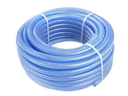 207278 technicka hadice 19x3mm pruhledna modra 1m 25m g73709