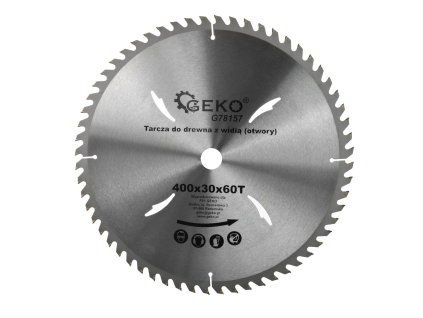 Диск за дърво 400x30x60Z (отвори) G78157