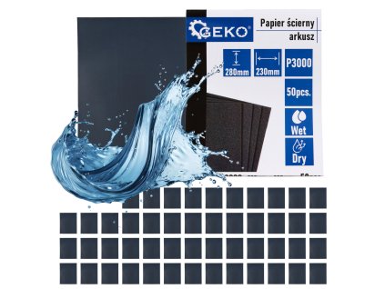 Водоотблъскваща шкурка – лист 230x280mm P3000 G78497