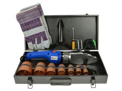 Заваръчен апарат за полифузионни тръби 16-63мм Премиум GEKO G81033