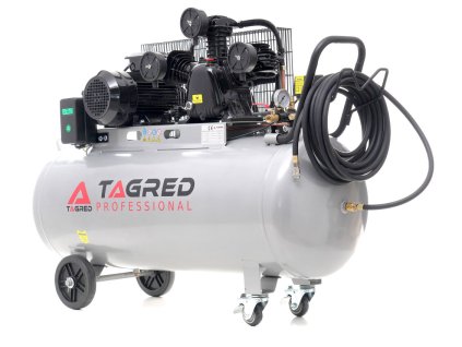 Olejový kompresor, TAGRED TA309B 200L 400V 3 písty, Výkonný!4