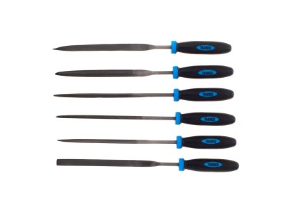 Комплект иглени пили, 6 бр.