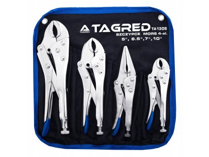 Комплект клещи за свързващи съединения MORSEA MORSA, Ключ жабка 4 бр.