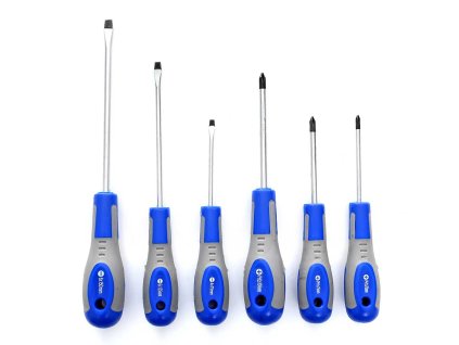 Комплект 6 бр. магнитни отвертки