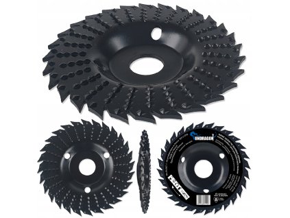 FLT brusný kotouč na dřevo, plochý rašplový kotouč 125 mm1