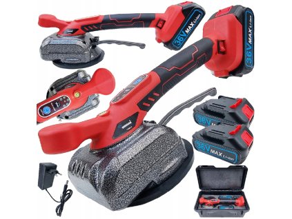 Vibrační přísavka na dlaždice s nivelačním vibrátorem, 2xAKU 36V01