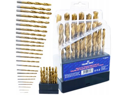 Sada titanových vrtáků do kovu 1 13 mm – 25 ks1
