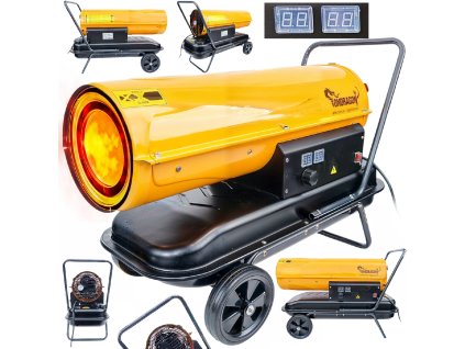 Olejový teplomet 40 kW s LCD displejem a termostatem1