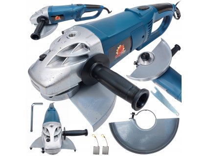 Výkonná úhlová bruska 3150 W, průměr kotouče 230 mm, pomalý rozběh1