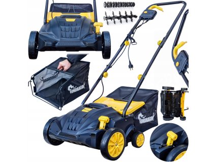 Elektrický vertikutátor provzdušňovače trávníků 3v1 2800W1