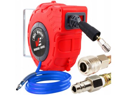 Пневматичен маркуч PU 15 м с лебедка Verke V81375