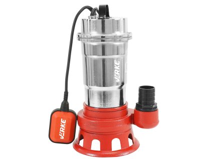 Помпа за замърсена вода VERKE CHROM MF-0,75kW 2" с поплавък V60035