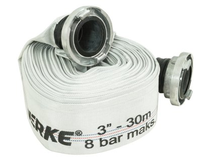 Маркуч за вода 3"x30m с бързи връзки VERKE V60142