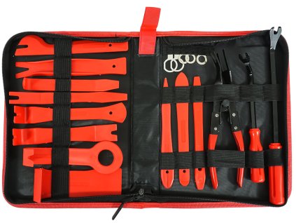 Комплект скоби за тапицерия 19 части VERKE V86291